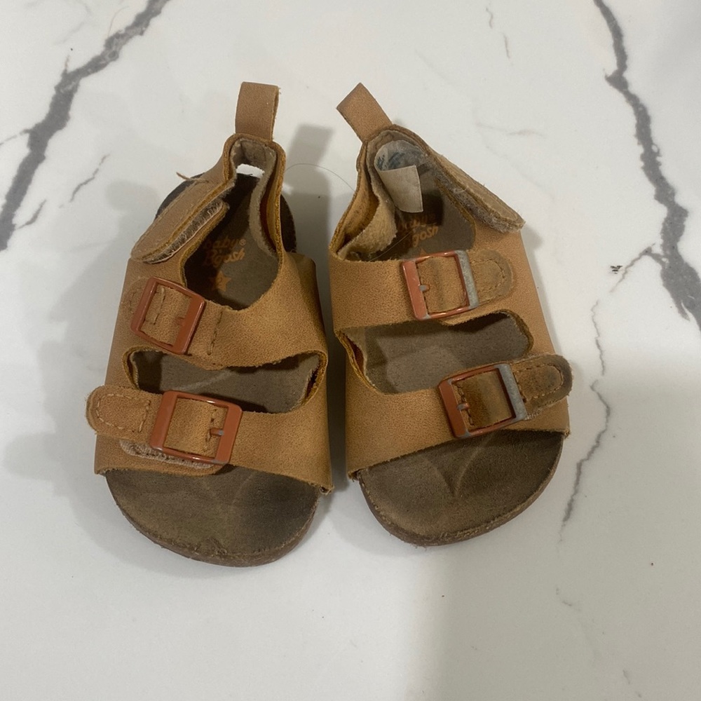 Baby carter sandals. Size 3-6 months